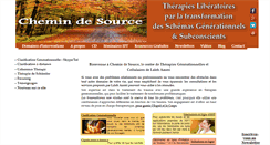 Desktop Screenshot of chemindesource.com
