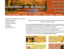 Tablet Screenshot of chemindesource.com